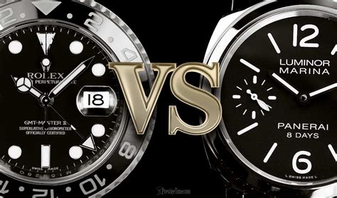 panerai compared to rolex|Rolex Panerai watches.